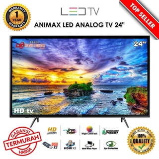 TV LED 24 INCH ANIMAX WEYON DIGITAL TV LED ANALOG-DIGITAL-SMART LAYAR HD SUPPORT USB HDMI VGA AV|BISA UNTUK MONITOR CCTV,PC,TELEVISI & GAME PS.