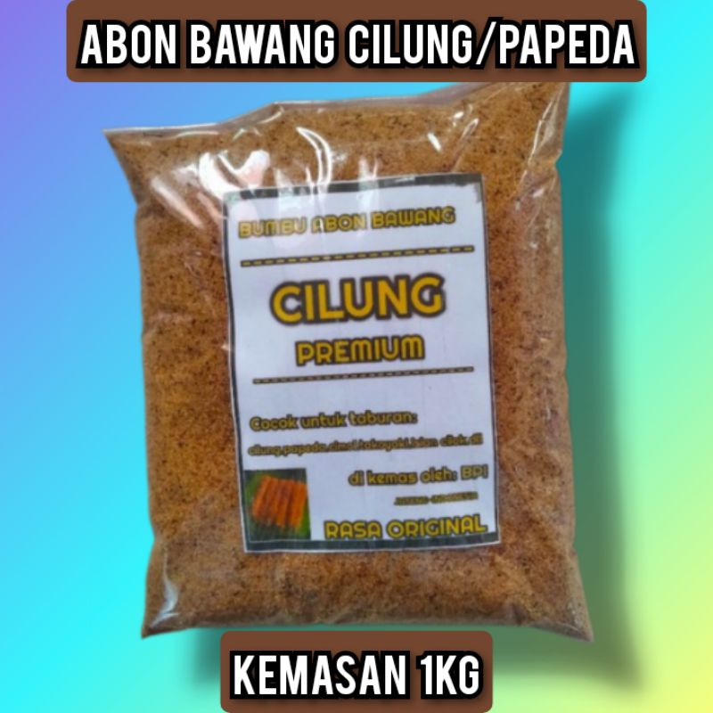 Jual Bumbu Abon Bawang Panir Cilung Papeda Kualitas Premium Kemasan 1kg