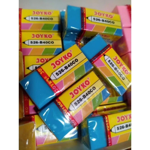 

Eraser / Penghapus Joyko 526-B40CO 1 Box( 40 pcs )