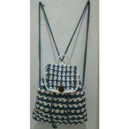 Tas Ransel Rajut/ tas ransel murah