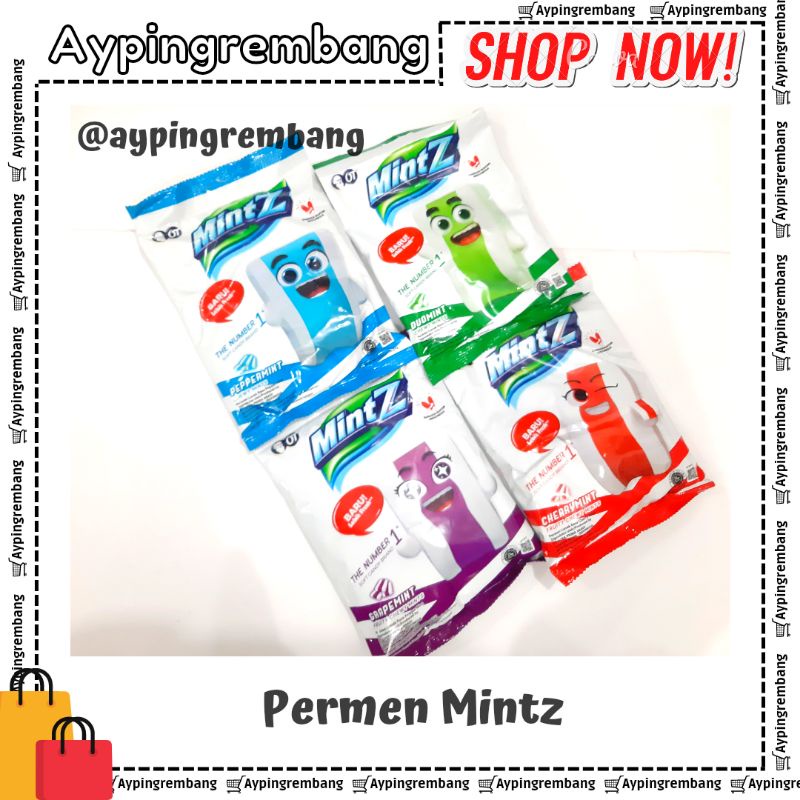 

MintZ Candy Mint/Permen/Makanan/Kembang Gula/Camilan