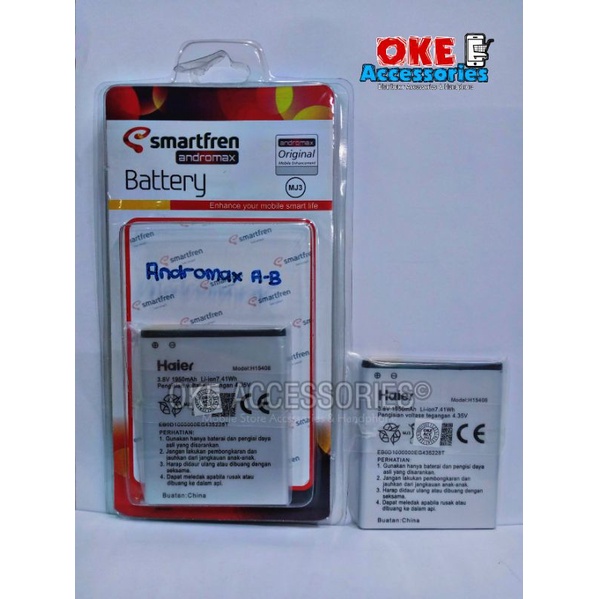 Baterai/Batre/Battery HP ANDROMAX A/H15408