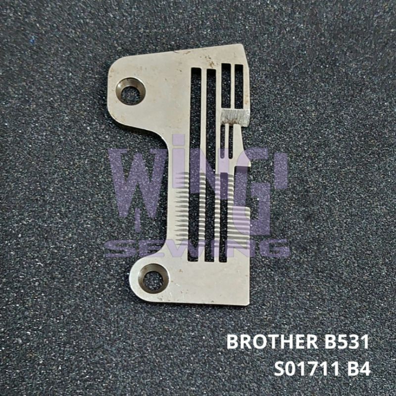 S01711 BROTHER B531 Benang 4 Plat Mesin Jahit Obras Industri
