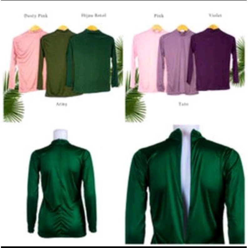 Manset Kaos/Daleman Baju/ Wanita Lengan Panjang