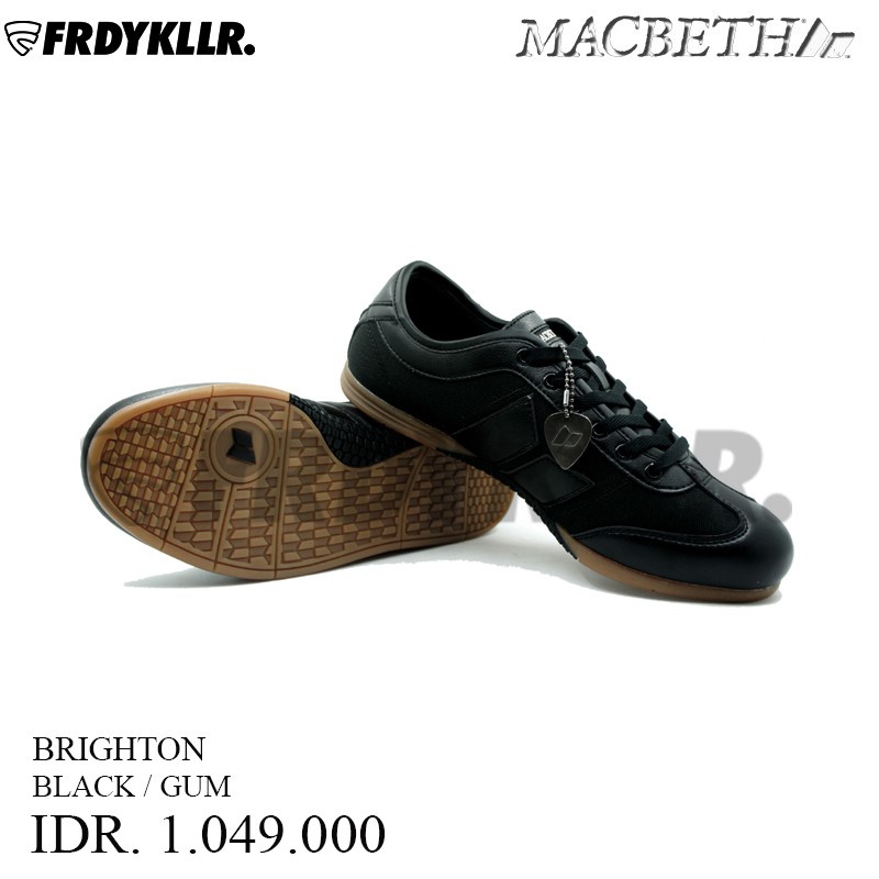 SEPATU MACBETH | BRIGHTON BLACK GUM