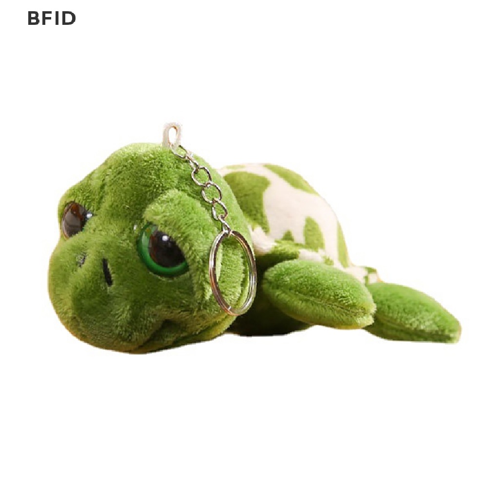 [BFID] Lucu Mini Kartun Turtle Lembut Mainan Mewah Liontin Indah Turtle Key Chain [ID]