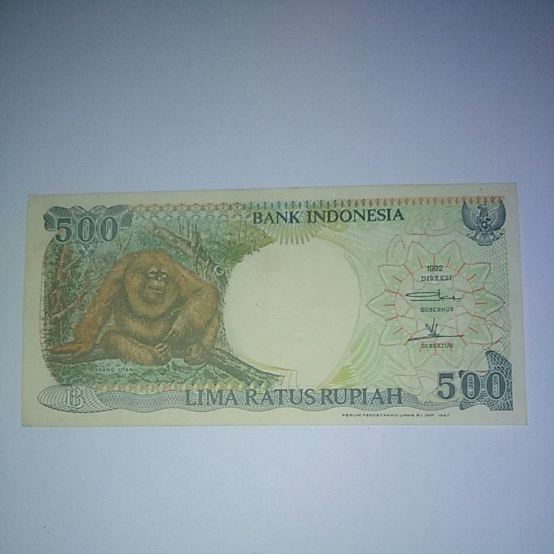 Uang 500 Rupiah Tahun 1992/1997