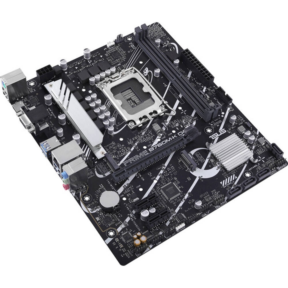 ASUS Prime B760M-K D4 Intel LGA1700 B760 DDR4 Raptor Lake Motherboard