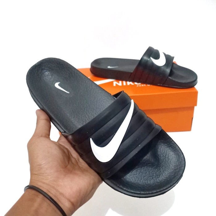 SANDAL SLIDE SLOP PRIA WANITA UNISEX / SENDAL SLIDE SELOP KARET