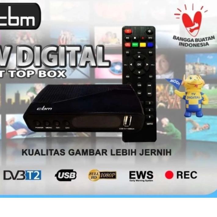 Depan READY STOCK LANGSUNG KIRIM STB SET TOP BOX TV DIGITAL CBM / ANDROID TV BOX / TV TABUNG