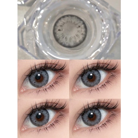 COD SOFTLENS GRAY KOREAN MINI ROCHE COSPLAY IDOL KPOP MURAH NATURAL