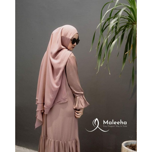 Abaya Turkey - Abaya Hitam - Abaya Polos - Salwa Series