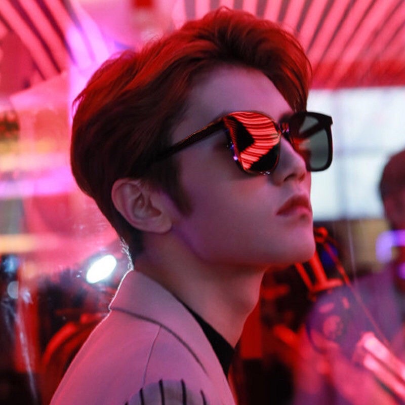 Kacamata Hitam Tiga Titik Fashion Korean Oversize Wanita dan Pria - Sunglasses, Eyewear