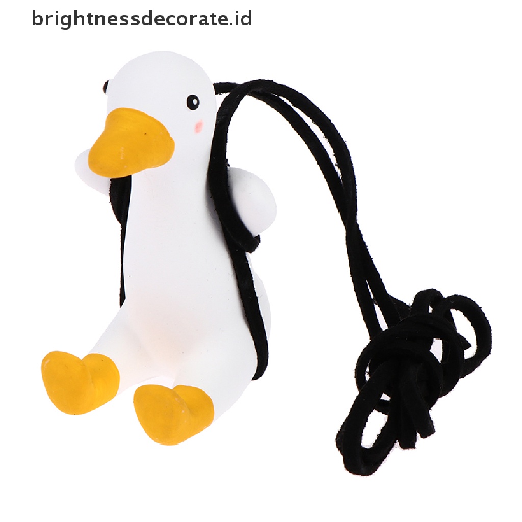 [Birth] Bebek Kecil Lucu Mobil Liontin Dekorasi Bebek Swing Auto Spion Pendant [ID]