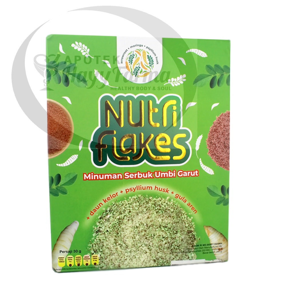 

NUTRIFLAKES SEREAL UMBI GARUT & DAUN KELOR - AMPUH MENGATASI GERD, MAAG, ASAM LAMBUNG TANPA EFEK SAMPING