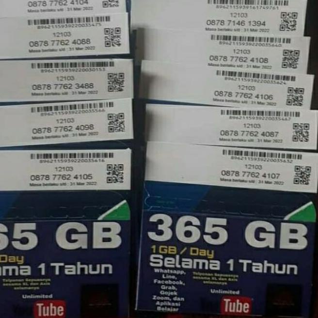Terbaru ⭐ Kartu Perdana XL 365Gb