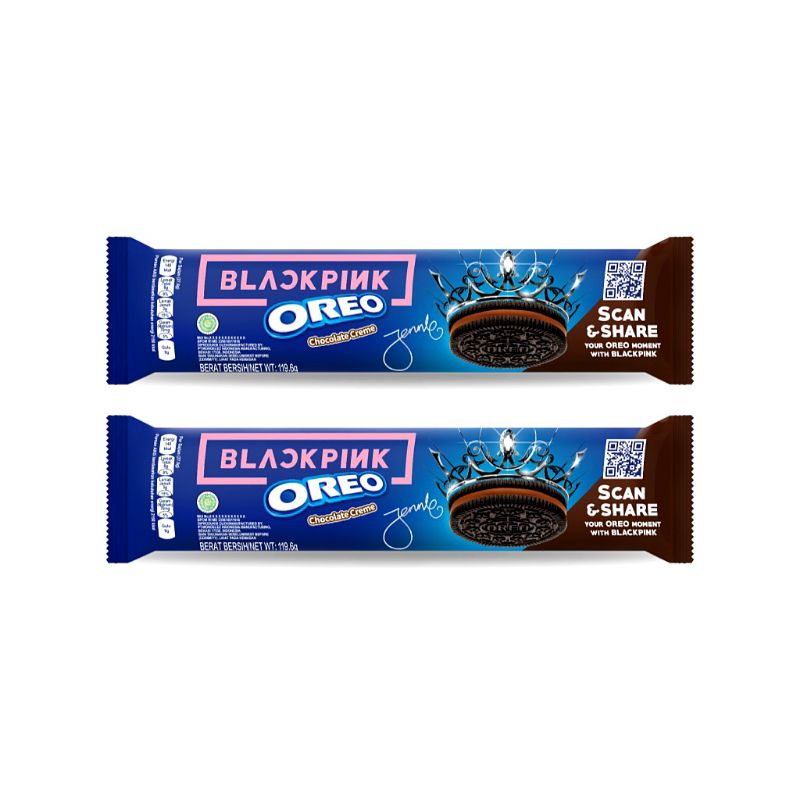 

Oreo Blackpink Chocolate Creme 36,8gr x 12pcs