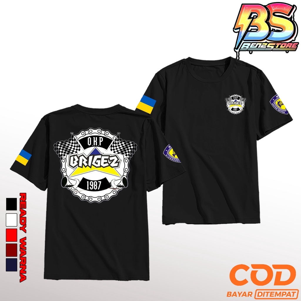 KAOS BRIGEZ VIRAL | KAOS BRIGEZ 12 | KAOS BRIGEZ | KAOS BRIGEZ | BAJU PRIA BRIGEZ | BAJU RACING BRIG