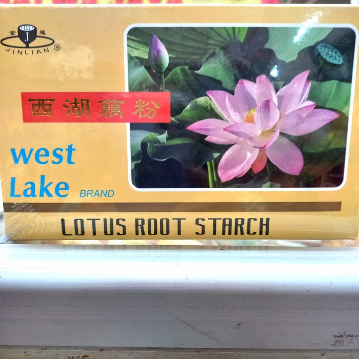 

Bubuk Tepung Akar Teratai Lotus Root Starch West Lake Brand 250 gram