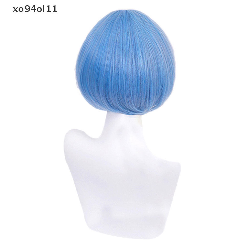 Xo Life in a Different World Ram Rem Cosplay Wig Anime Cosplay Hiasan Kepala Props OL
