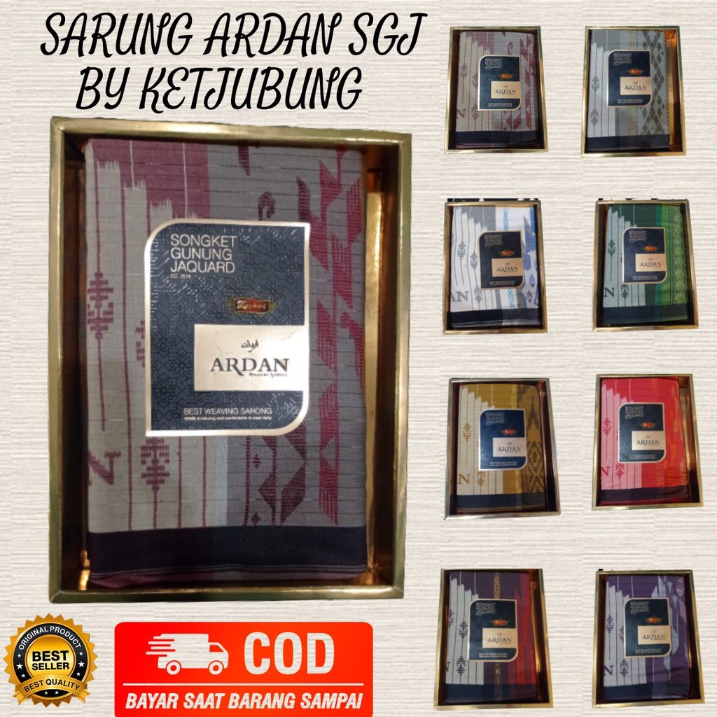 SARUNG ARDAN SGJ GOLD/SARUNG ARDAN JAGUAN BY KETJUBUNG
