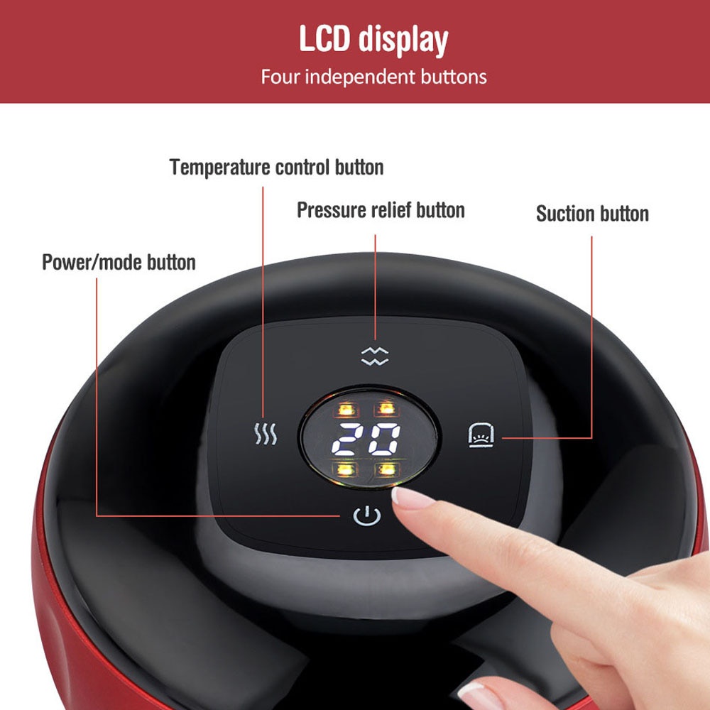 ❣️Garansi&amp;Hadiah❣️Alat Kerik Elektrik Massager /Alat kerik badan elektrik /Alat Kerok Badan Elektrik Bekam /Electric Vacuum Cupping Massage /Alat Pijat Urut Kesehatan Bekam/Elektrik terapi Bekam
