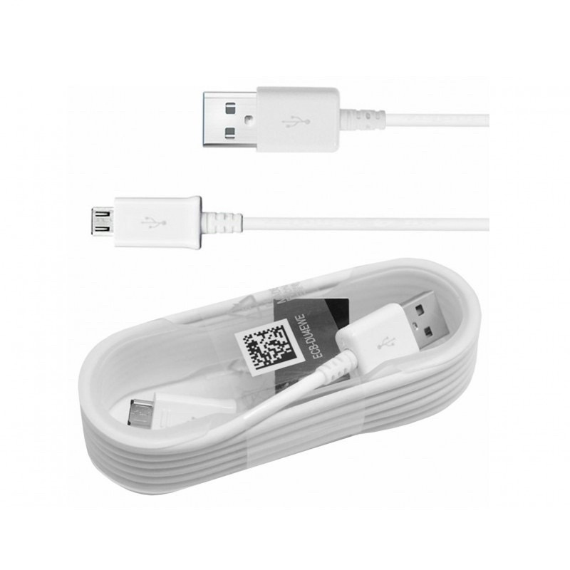 Kabel samsung micro note4 fast charging 18w original pack plastik press Promo Sen