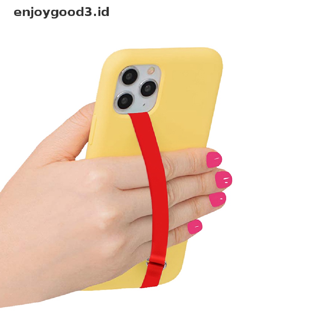 [Rready Stock] 3pcs/set Tali Telepon Tali Grip Loop Wristband Hand Holder Silikon Stretch (ID)