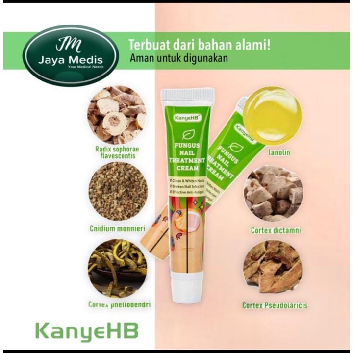 CREAM PERAWATAN KUKU RUSAK - FUNGUS NAIL TREATMENT KENYE HB