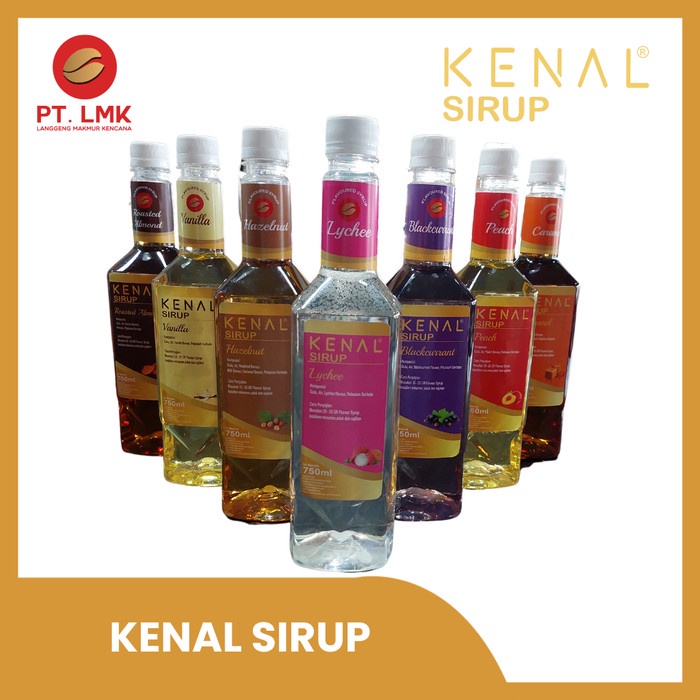 

KENAL SIRUP PREMIUM SYRUP UNTUK HORECA 750 ML