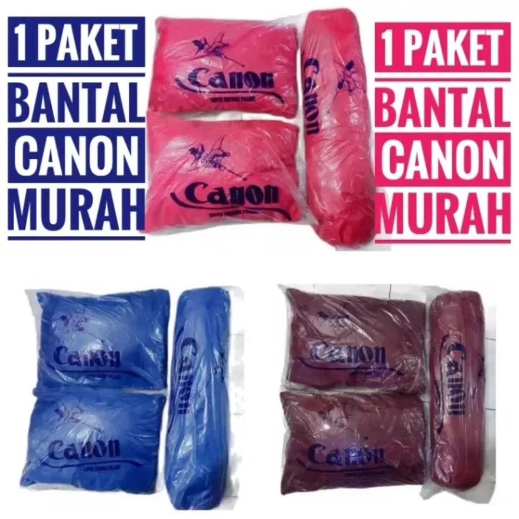 Bantal Tidur Termurah / Bantal Guling Canon Empuk / Bantal Dan Guling Dakron