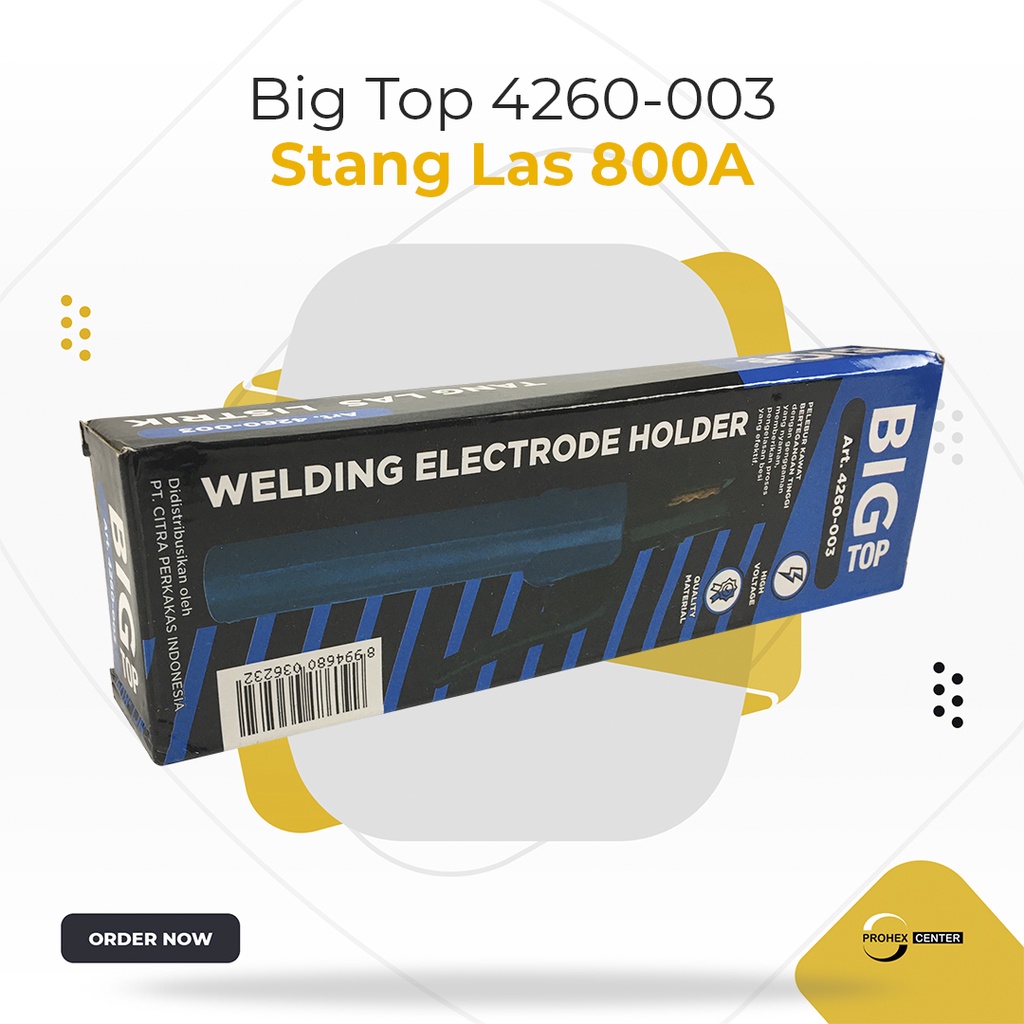 TANG LAS 800A GAGANG LAS 800 AMPER ELECTRODE HOLDER PEGANGAN STANG LAS 800 A