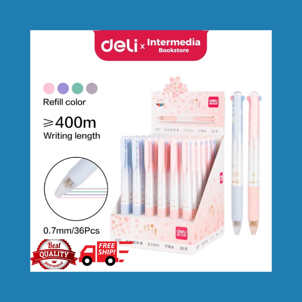 

PENA DELI 4WARNA S311