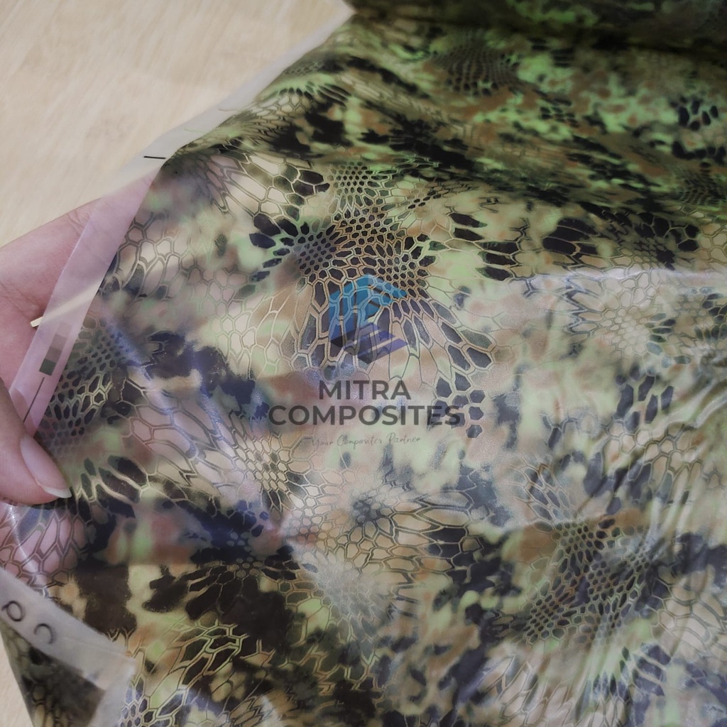 WTP Hydrographic Water Printing Carbon Camo Celup