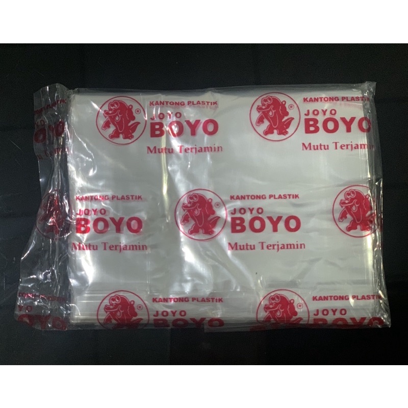 HCS - KANTONG PLASTIK PP BOYO MURAH ISI 50 PCS - KANTONG PLASTIK MURAH 9x20 (1/4)