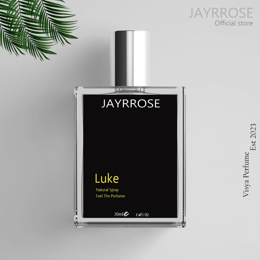 Parfum Jayrosse (LUKE) Parfum Pria Tahan Lama | Parfum Pemikat pasangan | parfum Viral | parfum Jayrosse murah Terlaris No 1