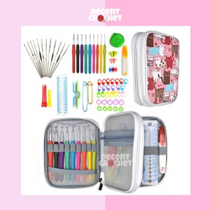 Hakpen Rajut Crochet Hook Alat Rajut Set 3 Susun TPR AR007