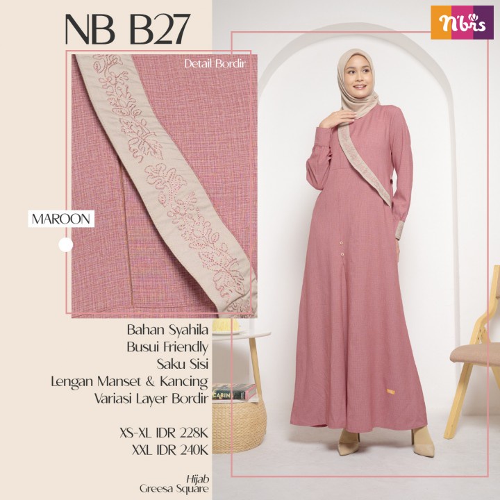 NIBRAS DISKON 50% PROMO CUCI GUDANG GAMIS NIBRAS SALE