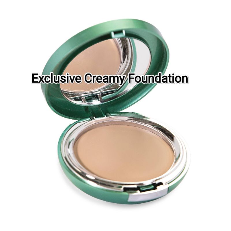 Wardah Exclusive Creamy Foundation ORIGINAL Tempat Kaca Makeup Wajah Alas Bedak Fondasi tahan lama menyamarkan noda hitam bekas jerawat warna kulit tidak merata