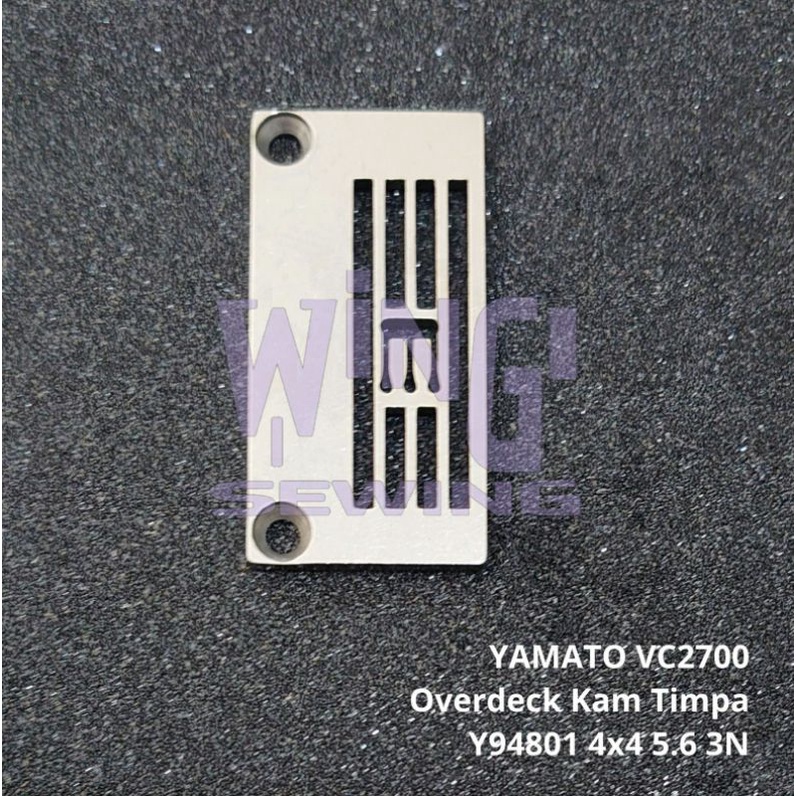 Y94801 YAMATO VC2700 4x4 5.6MM 3 Jarum Plat Mesin Jahit Overdeck Kam