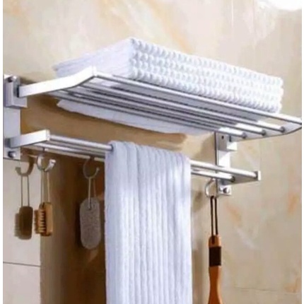 RAK HANDUK DINDING KAMAR MANDI