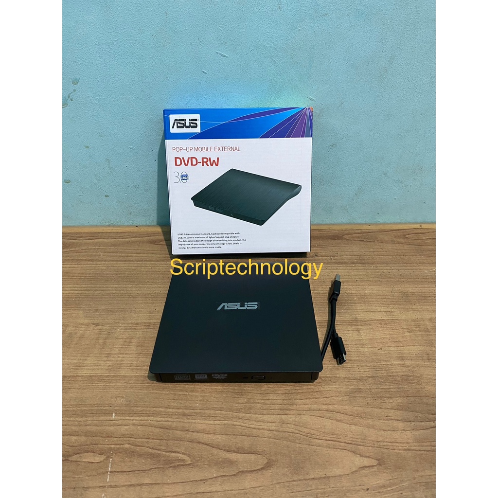 DVD RW Asus Optical Drive External USB 3.0 Type C Portable DVD Slim