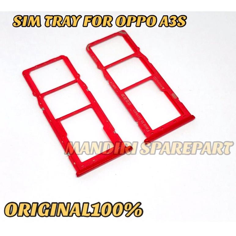 ㅂ SIM TRAY HP OPPO A3S / A1K NEW TEMPAT KARTU OPPO A3S /A1K PRODUK TREND 889 ↣