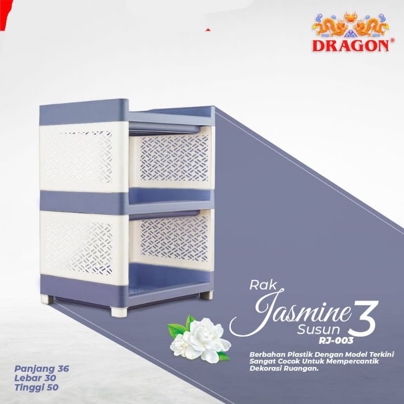 Rak Serbaguna Jasmine Susun 3 Nagamas