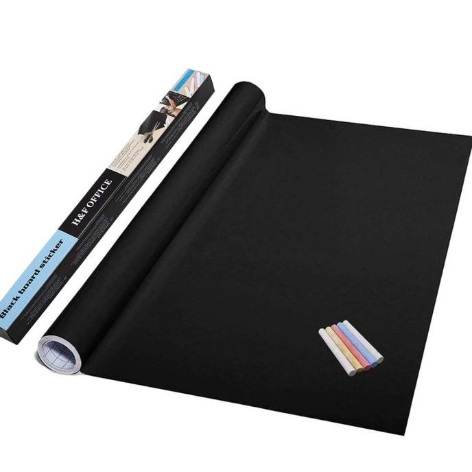 

Black Board Sticker Wall Chalk Board Kapur Stiker DIY SALE