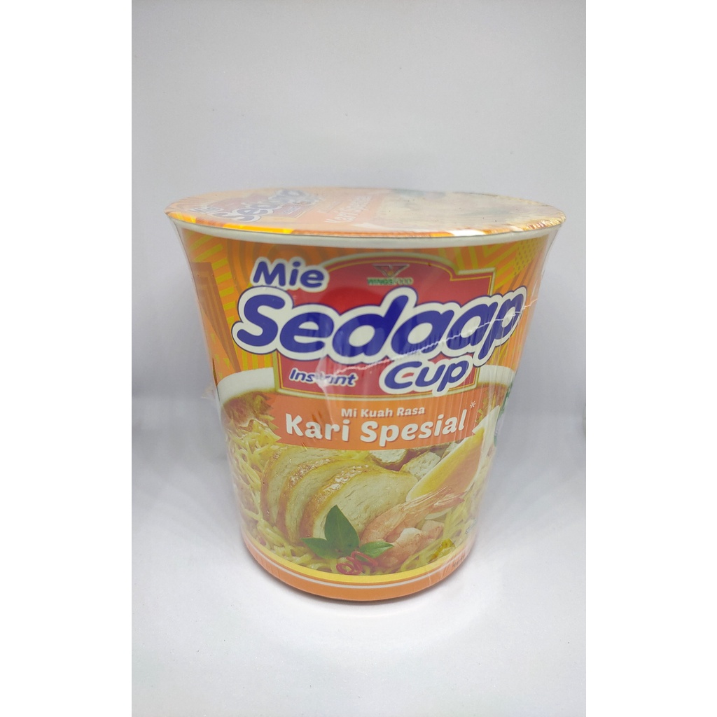 

Mie Sedaap Cup Rasa Kari Spesial 75 gram Ready Stok