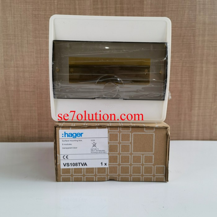 Hager Box Mcb 8 Group Outbow (Vs108Tva)