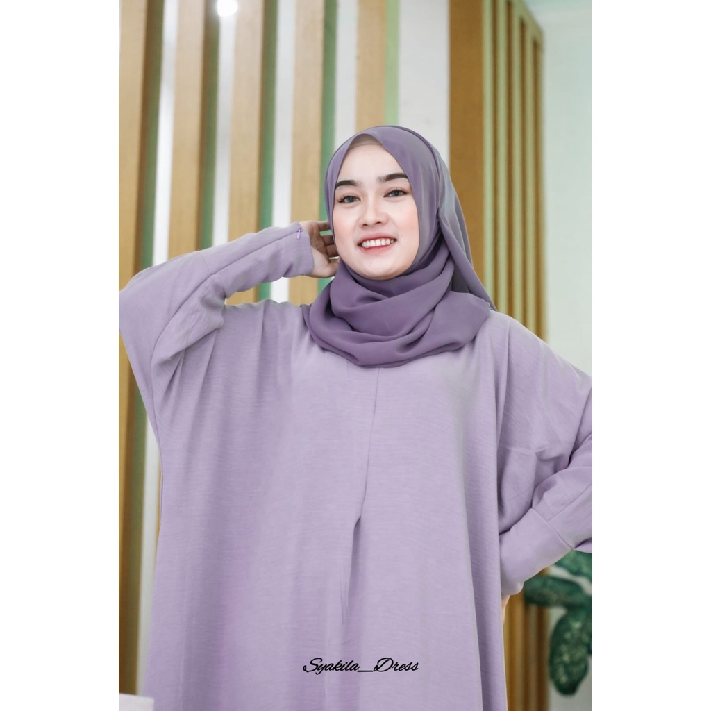 Ameena Abaya //  Basic Abaya turkey // Gamis abaya arab kekinian // Kaftan abaya // Abaya hitam polos // Baju wanita terbaru