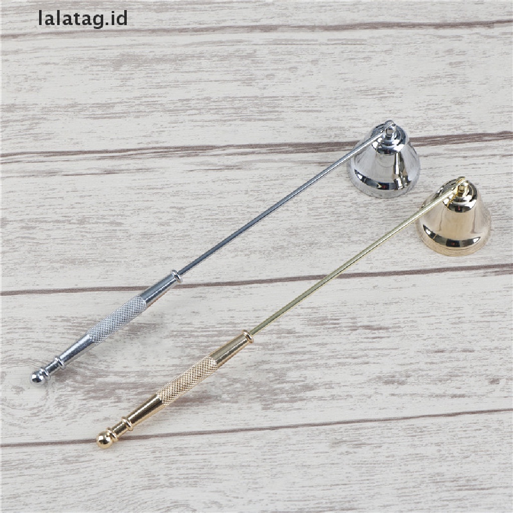 [lalatag] Gayung Sumbu Stainless Steel Snuffer Oil Lamp Trimmer Scissor Cutter Alat Pengait [ID]