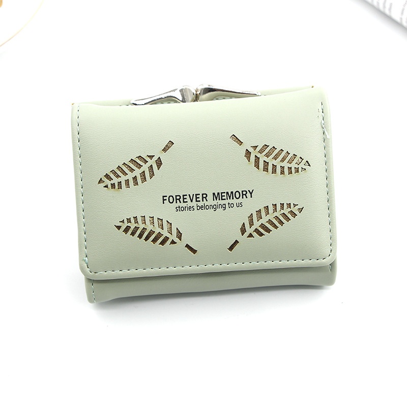 Dompet Wanita Import Mini Leaf | Dompet Lipat Wanita